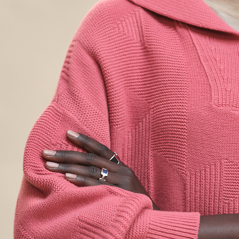 "H" long-sleeve sweater