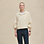 View: Worn, "H" long-sleeve sweater