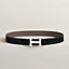 View: , H Martelee belt buckle & Reversible leather strap 32 mm