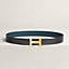 H Martelee belt buckle & Reversible leather strap 32&nbsp;mm, View: , view 2 of 2