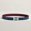 View: , H Martelee belt buckle & Reversible leather strap 32 mm