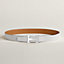 View: , H Martelee belt buckle & Reversible leather strap 32 mm