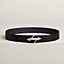 View: , H Noue belt buckle & Reversible leather strap 38 mm