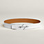 View: , H Noue belt buckle & Reversible leather strap 38 mm