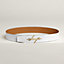 View: , H Noue belt buckle & Reversible leather strap 38 mm