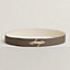 View: , H Noue belt buckle & Reversible leather strap 38 mm