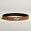View: , H Noue belt buckle & Reversible leather strap 38 mm
