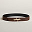 View: , H Noue belt buckle & Reversible leather strap 38 mm