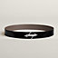 View: , H Noue belt buckle & Reversible leather strap 38 mm