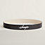 View: , H Noue belt buckle & Reversible leather strap 38 mm