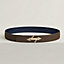 H Noue belt buckle & Reversible leather strap 38&nbsp;mm, View: , view 2 of 3