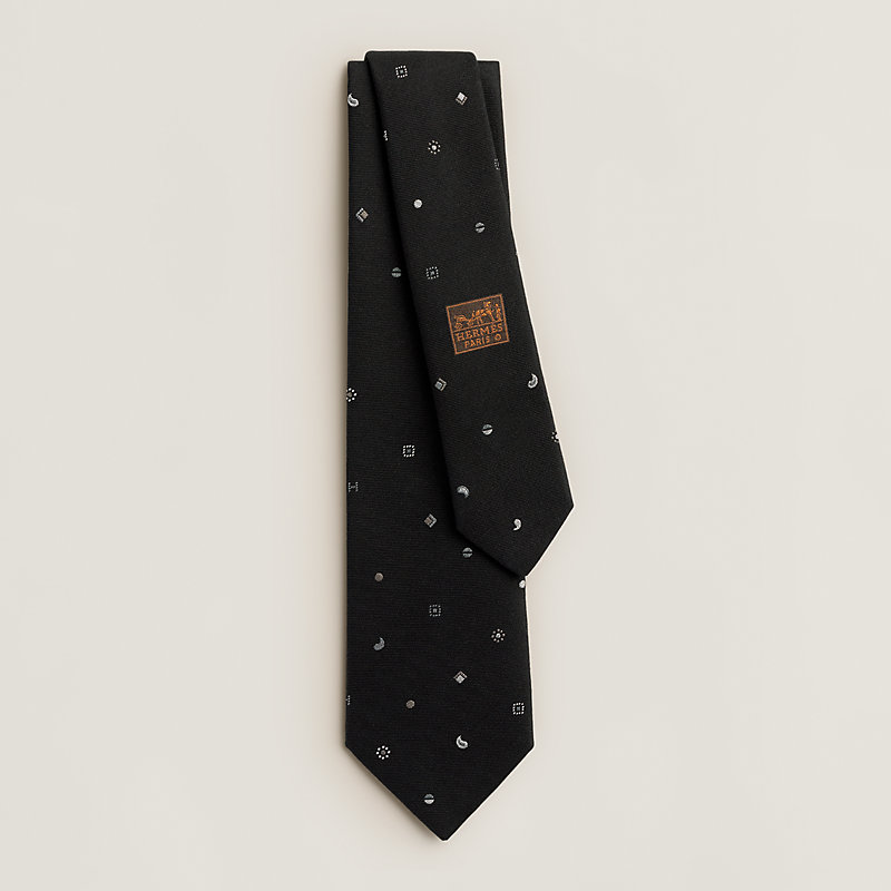 H Paisley tie