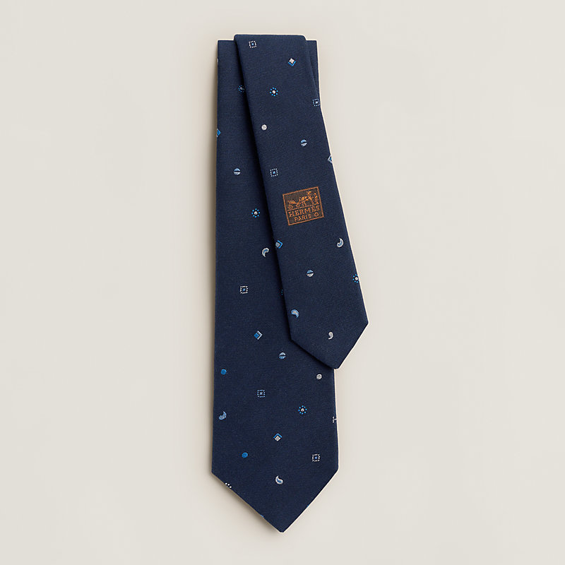 H Paisley tie