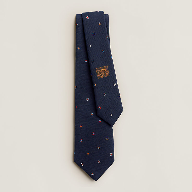 H Paisley tie