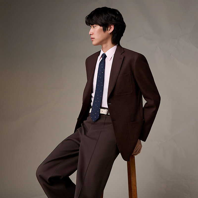 H Paisley tie