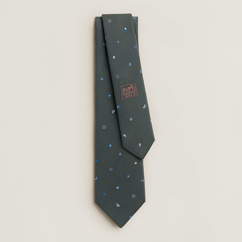 H Paisley tie