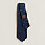 H Paisley tie 7&nbsp;cm, View: Folded, folded, view 1 of 2