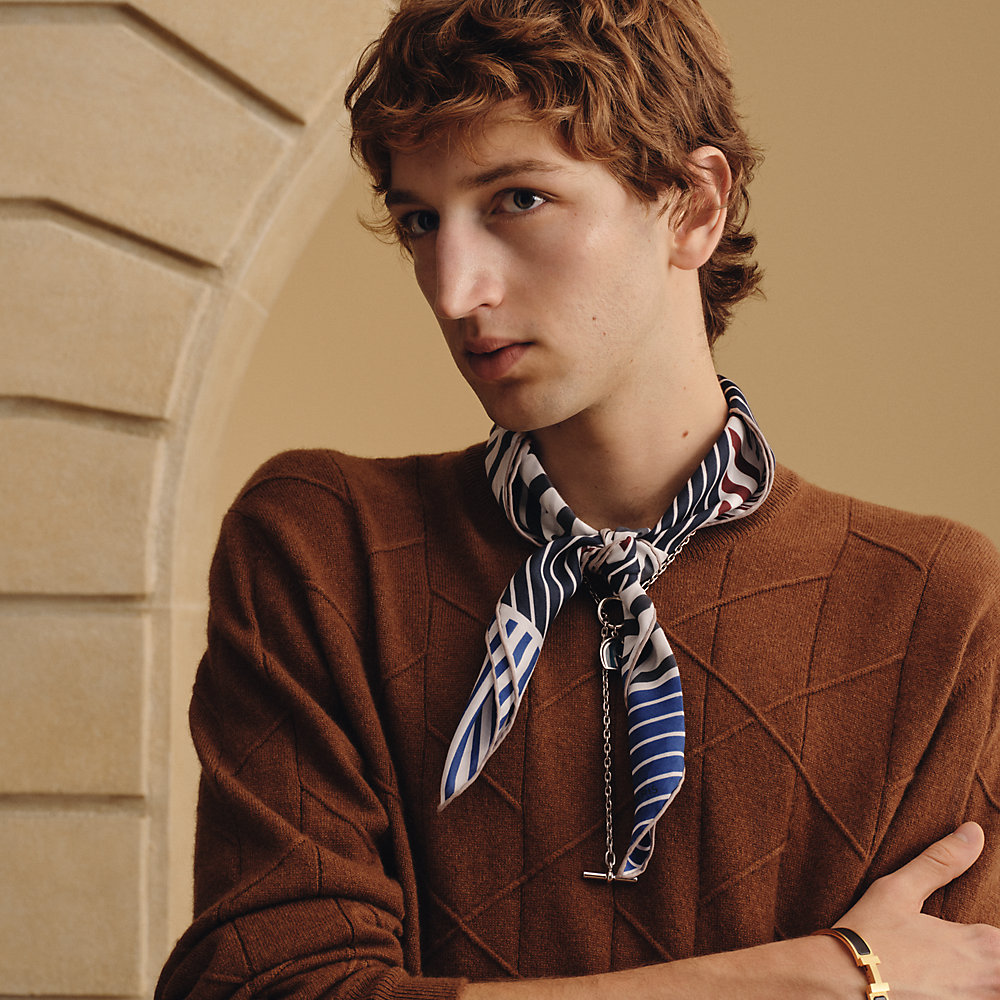 H Perpetuel scarf 65 White Hermès Mainland China