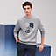View: Worn, "H Puzzle" crewneck sweater