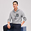 View: Worn, "H Puzzle" hooded sweater