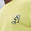 View: Worn, "H Puzzle" t-shirt with leather detail