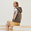 View: Worn, "H" quilted sleeveless jacket