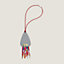 View: front, H squid charm