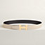 View: , H Striee belt buckle & Reversible leather strap 32 mm