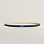 View: , H Torsade belt buckle & Reversible leather strap 13 mm