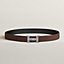 View: , H Touareg belt buckle & Reversible leather strap 32 mm