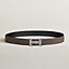 View: , H Touareg belt buckle & Reversible leather strap 32 mm