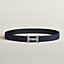 View: , H Touareg belt buckle & Reversible leather strap 32 mm