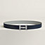 View: , H Touareg belt buckle & Reversible leather strap 32 mm