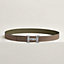 H Touareg belt buckle & Reversible leather strap 32 mm, view 1 of 2