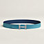 View: , H Touareg belt buckle & Reversible leather strap 32 mm