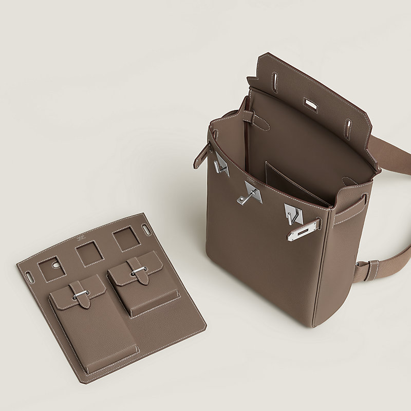 Hac a Dos GM Haccess backpack - Green | Hermès Mainland China