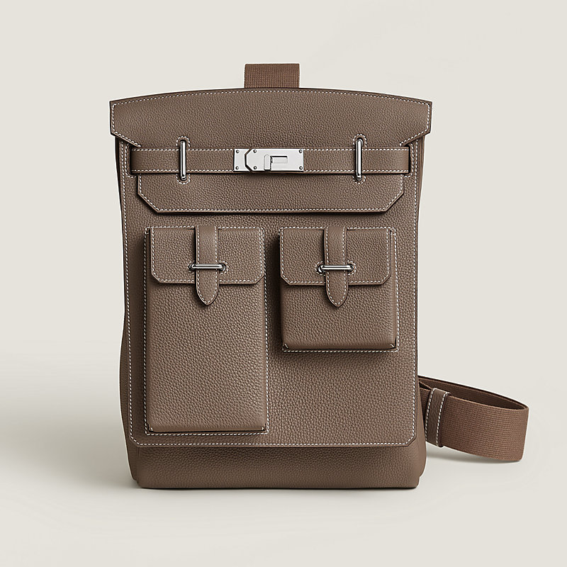Hac a Dos GM Haccess backpack - Green | Hermès Mainland China