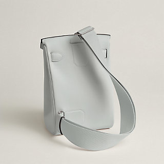 Hermes Backpacksac Back Her Line a Dos PM Gray Her Backpack HERMES Her Line A Dos MM Backpack Canvas Gray Silver Auth  main image 4