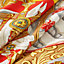 Harnais de Coeur scarf 90, view 3 of 3