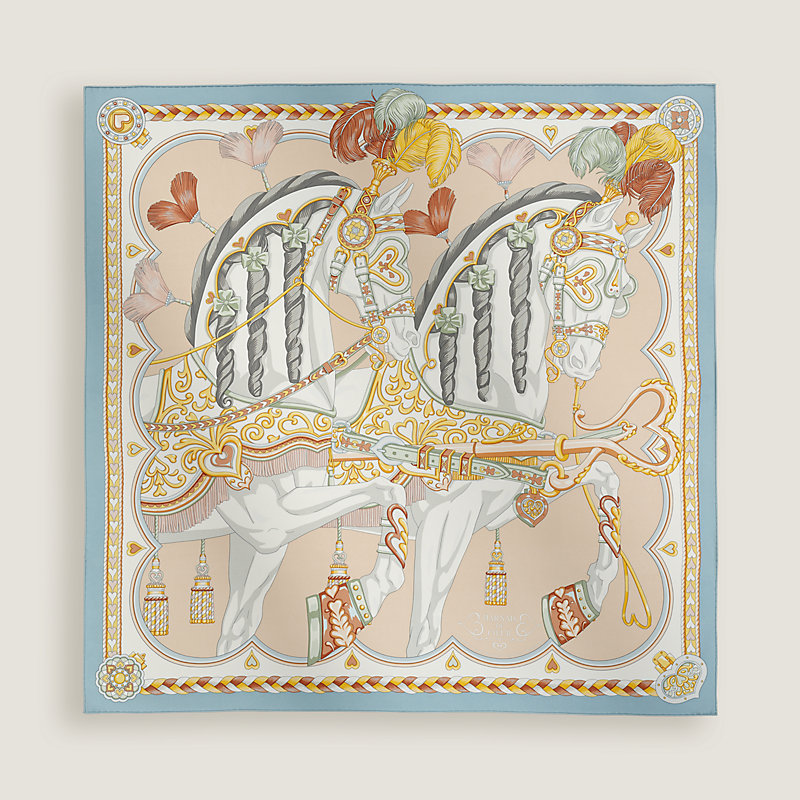 Harnais de Coeur scarf 90, Limited Edition
