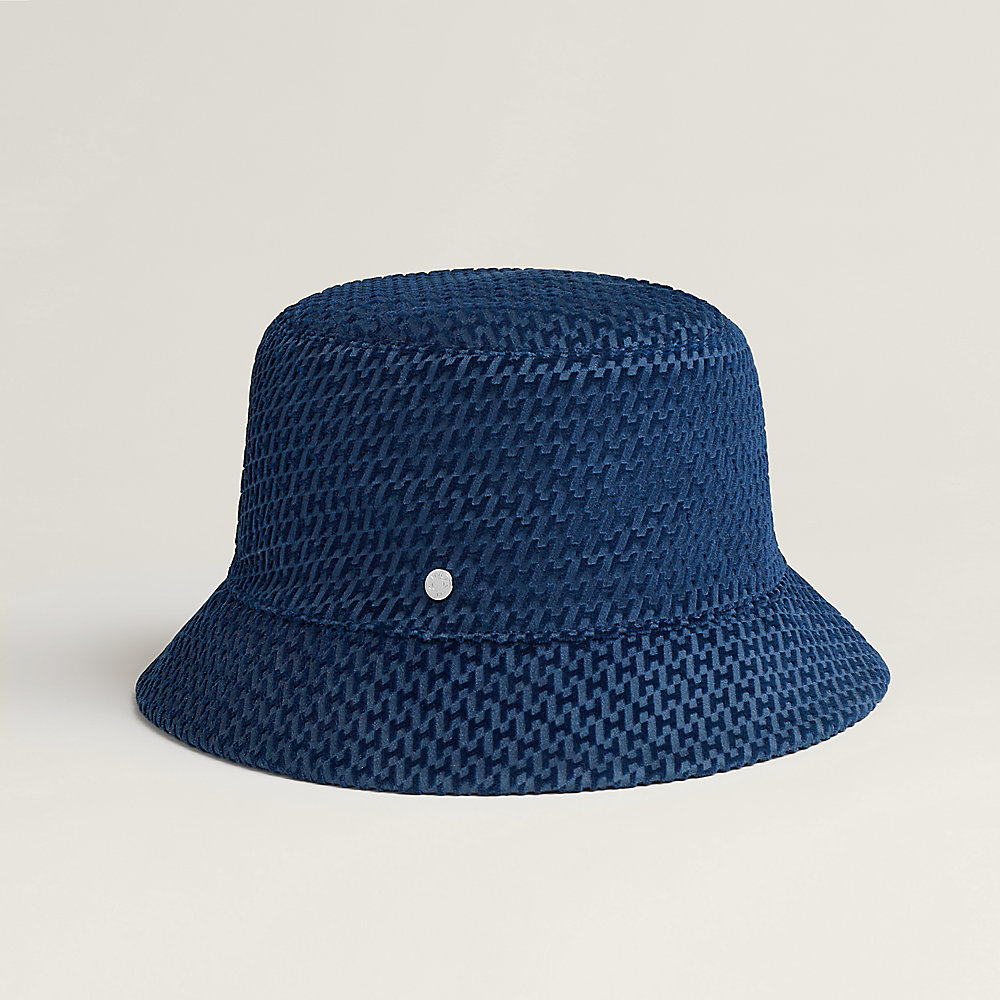 Hender Scheme velvet quilt bucket hat（MODERN QUILTED BUCKET HAT 