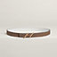 View: , HDN belt buckle & Reversible leather strap 24 mm