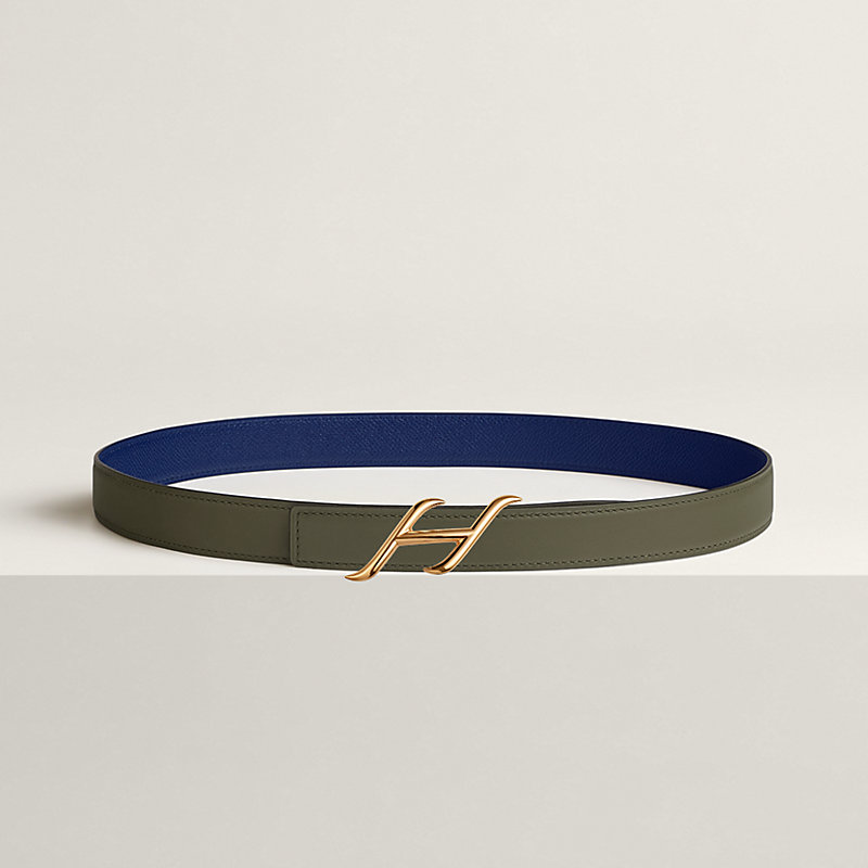 HDN belt buckle & Reversible leather strap 24 mm