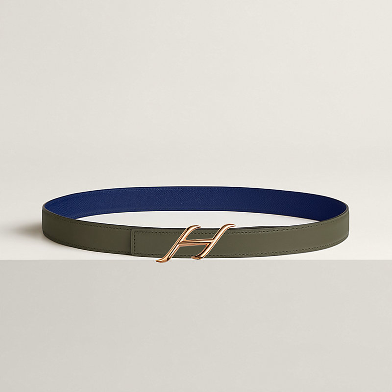 HDN belt buckle & Reversible leather strap 24 mm