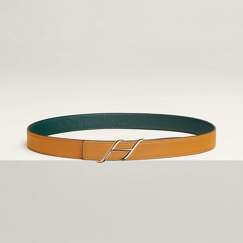 HDN belt buckle & Reversible leather strap 24 mm