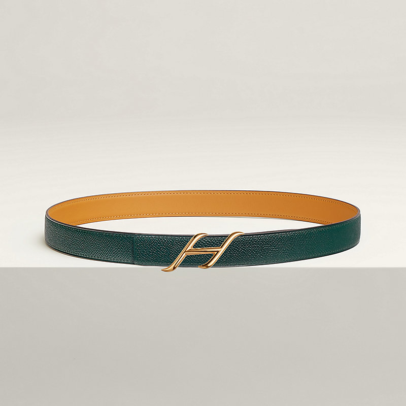 HDN belt buckle & Reversible leather strap 24 mm