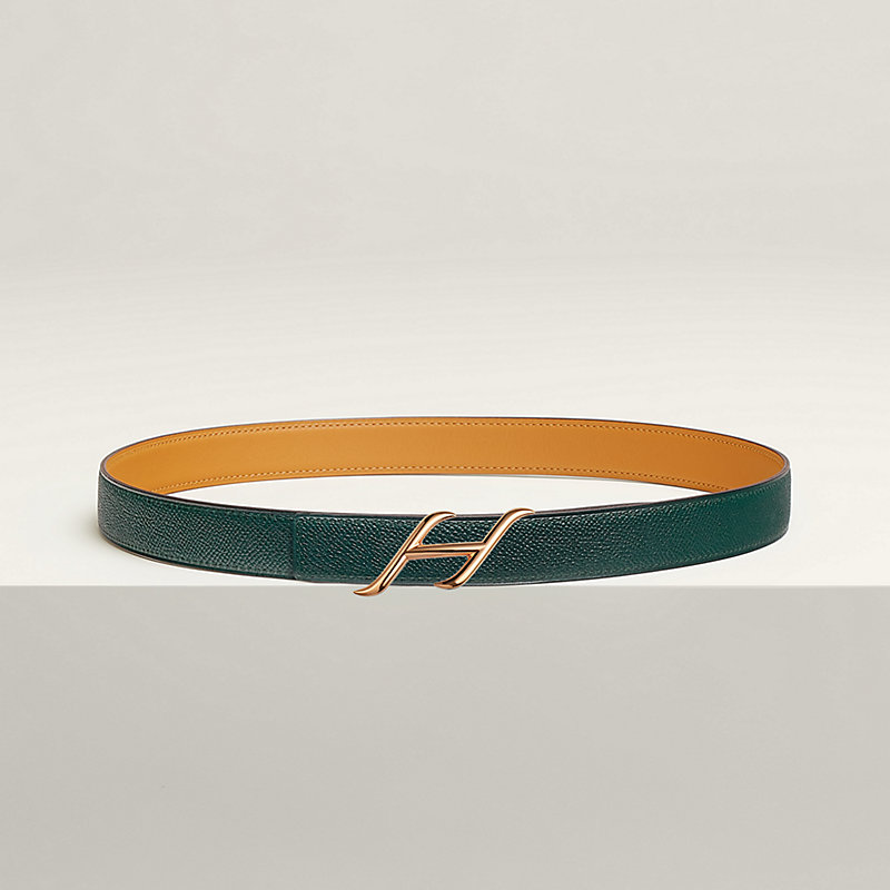 HDN belt buckle & Reversible leather strap 24 mm
