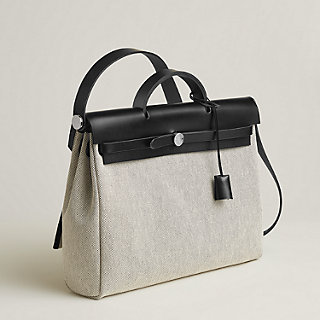 Hermes herbag black sale