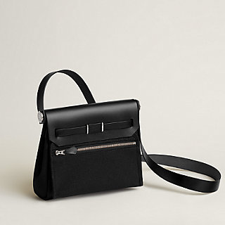 Herbag Zip 20肩背包- 黑色| Hermès - 爱马仕官网
