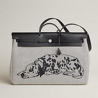 Herbag Zip cabine bag Grey Hermès Mainland China